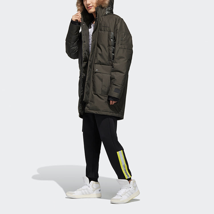 adidas neo Sports Down Jacket Brown GJ8827