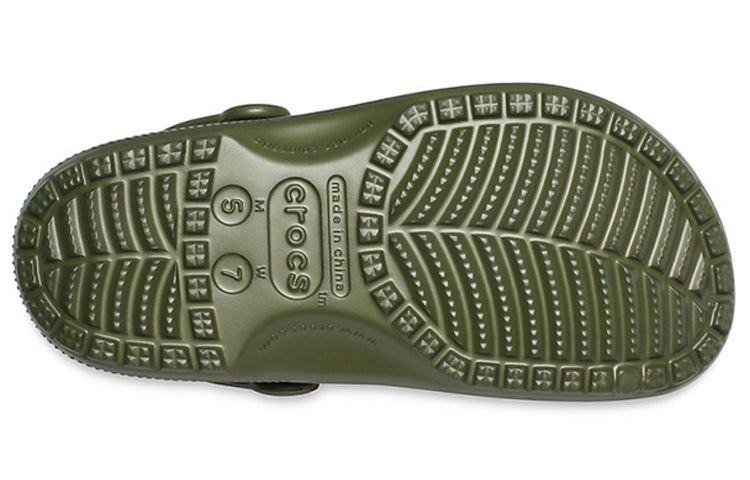 Crocs Classic Clog Crocs Army Green Sandals 206624-309