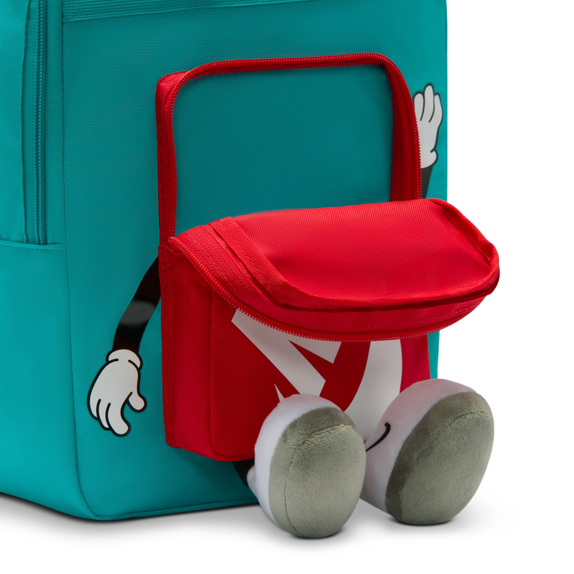 (GS) Nike 13L Boxy Backpack 'Dusty Cactus University Red White' HM9973-345