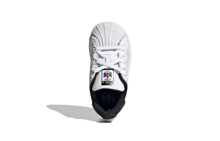 (TD) adidas Superstar 'Colorful Trefoil - Cloud White' FX7454