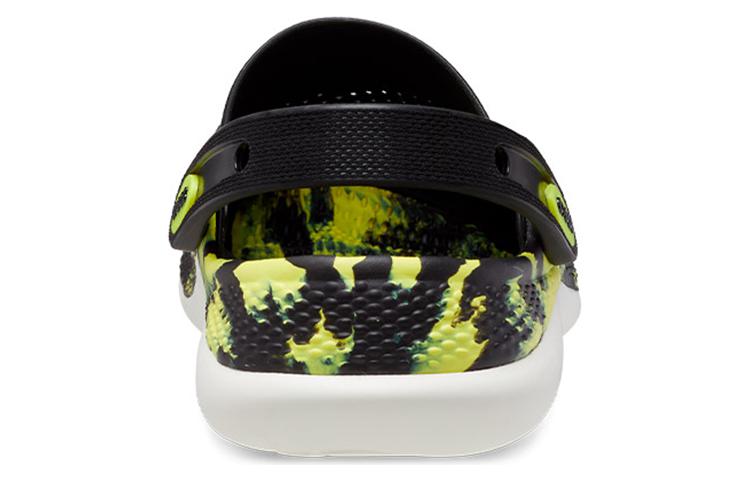 Crocs LiteRide 2.0 Clog 'Black Neon Yellow' 207634-02K