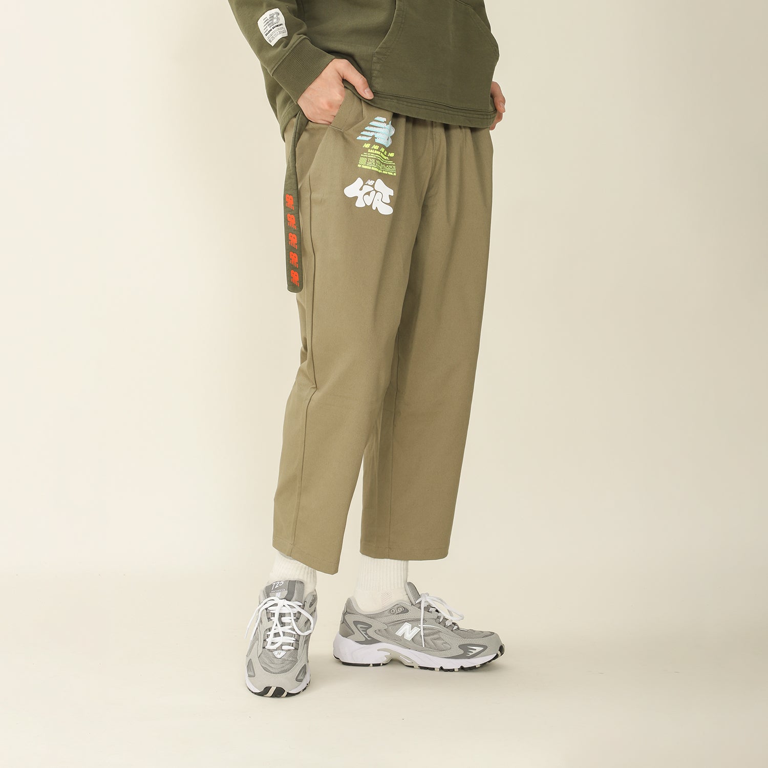 New Balance x Salehe Yurt Pants Asia Sizing 'Khaki' MP11563-CGN