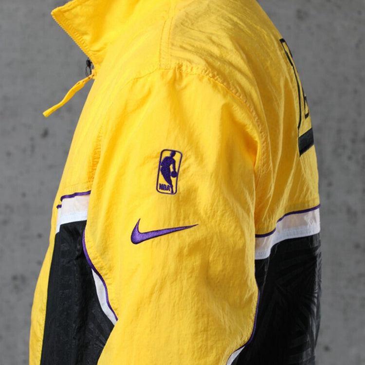 Nike Lakers City Edition Sports Jacket Yellow CN5483-010