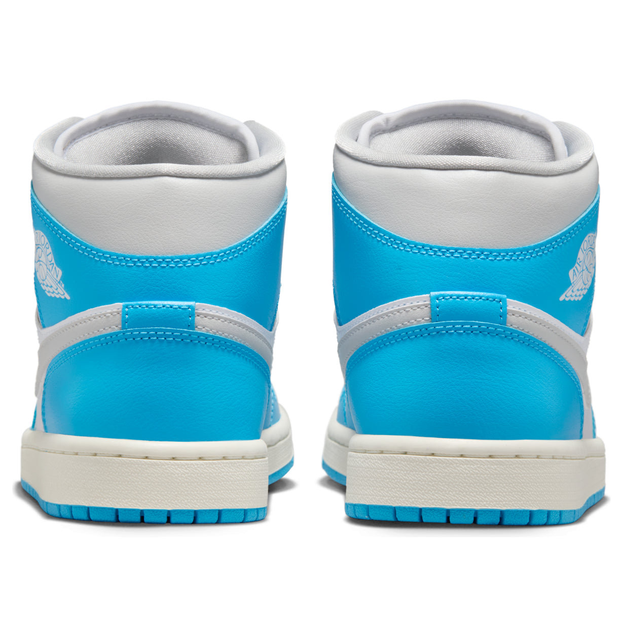 (WMNS) Air Jordan 1 Mid 'Dark Powder Blue' BQ6472-400