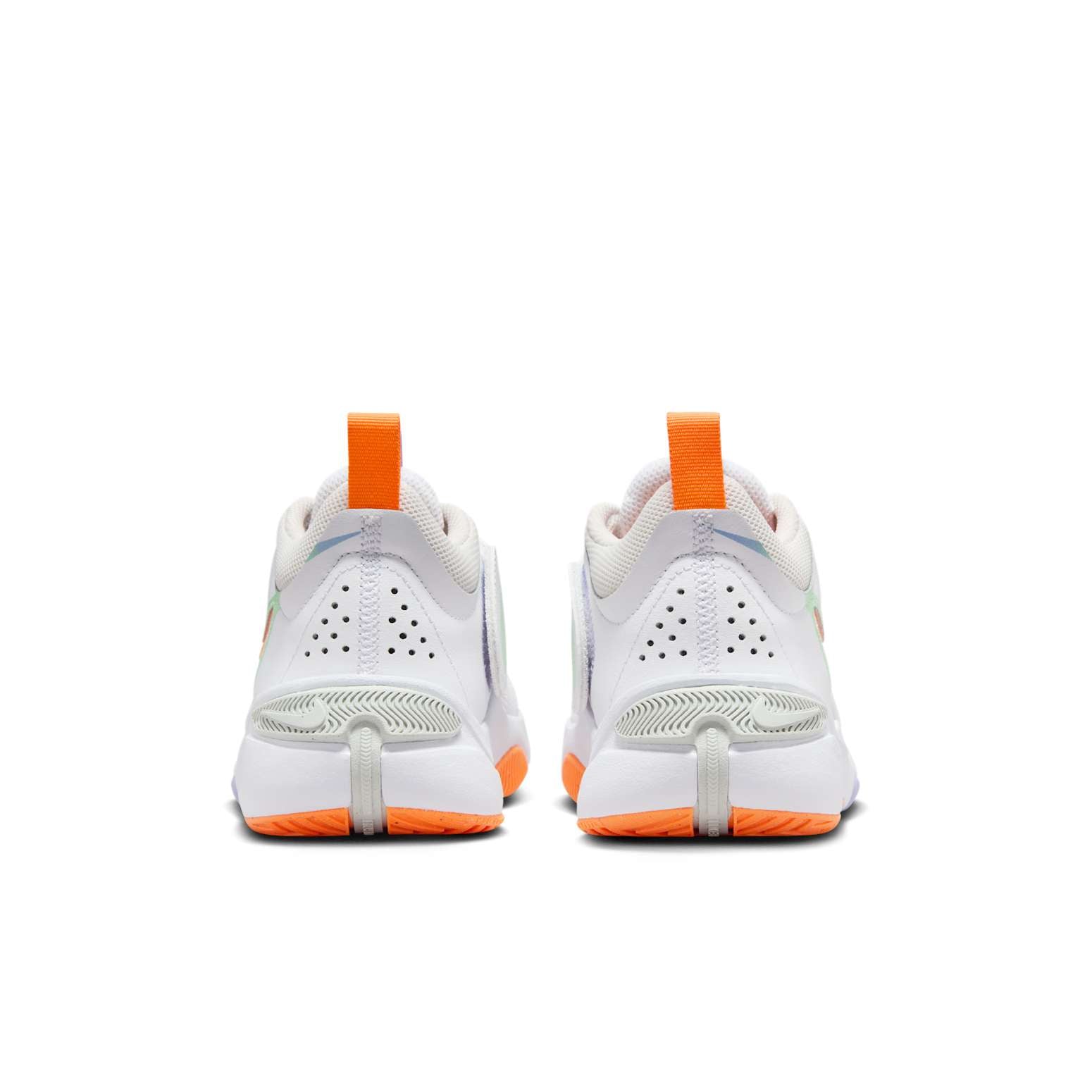 (GS) Nike Team Hustle D11 'White Total Orange' DV8996-103