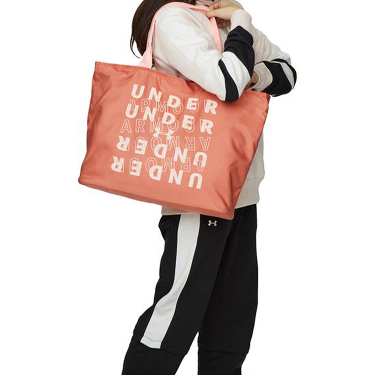 (WMNS) Under Armour Big Wordmark 2.0 Tote Bag 'Orange' 1292112-873