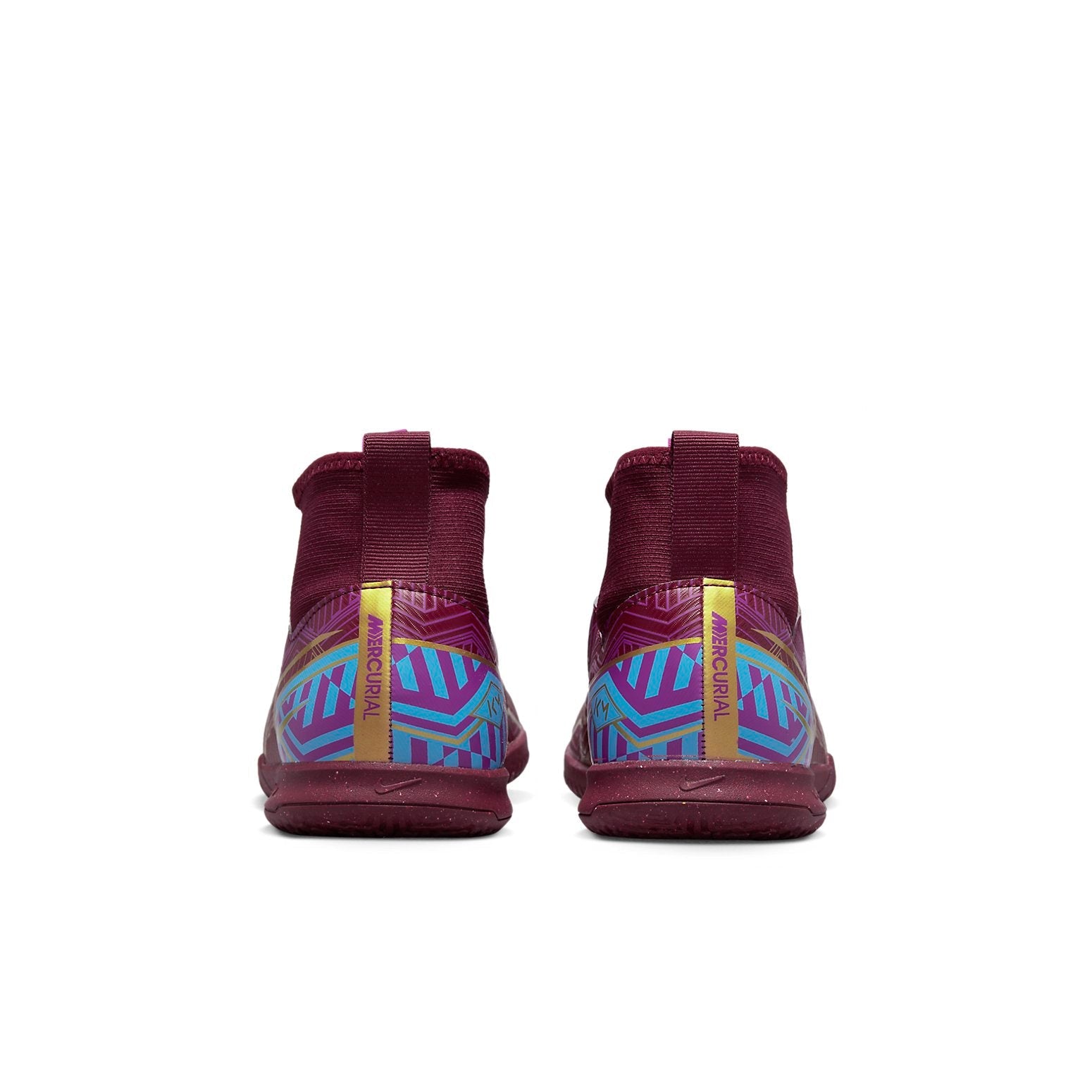(GS) Nike Kylian Mbapp x Mercurial Superfly 9 Academy IC 'Dark Beetroot' DO9792-694