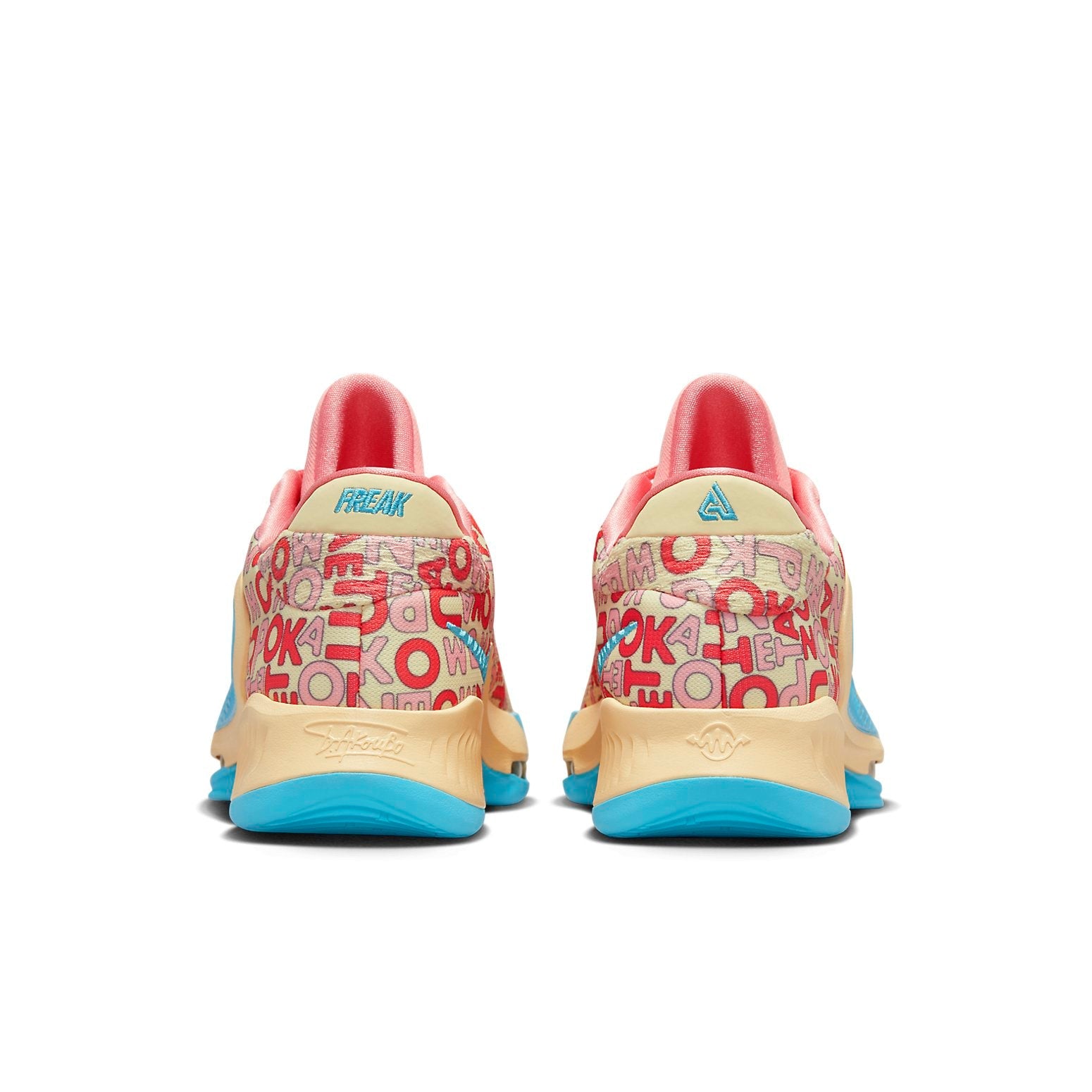 Nike Zoom Freak 4 'Letter Bros - Coral' FB9503-200