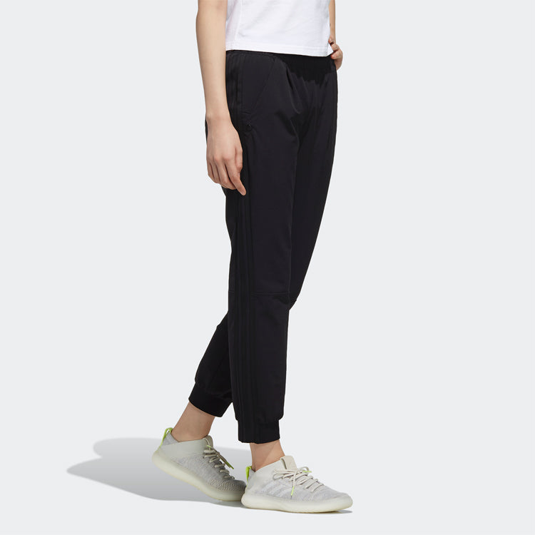 (WMNS) adidas PT WV 3S Casual Sports Long Pants Black EH3864