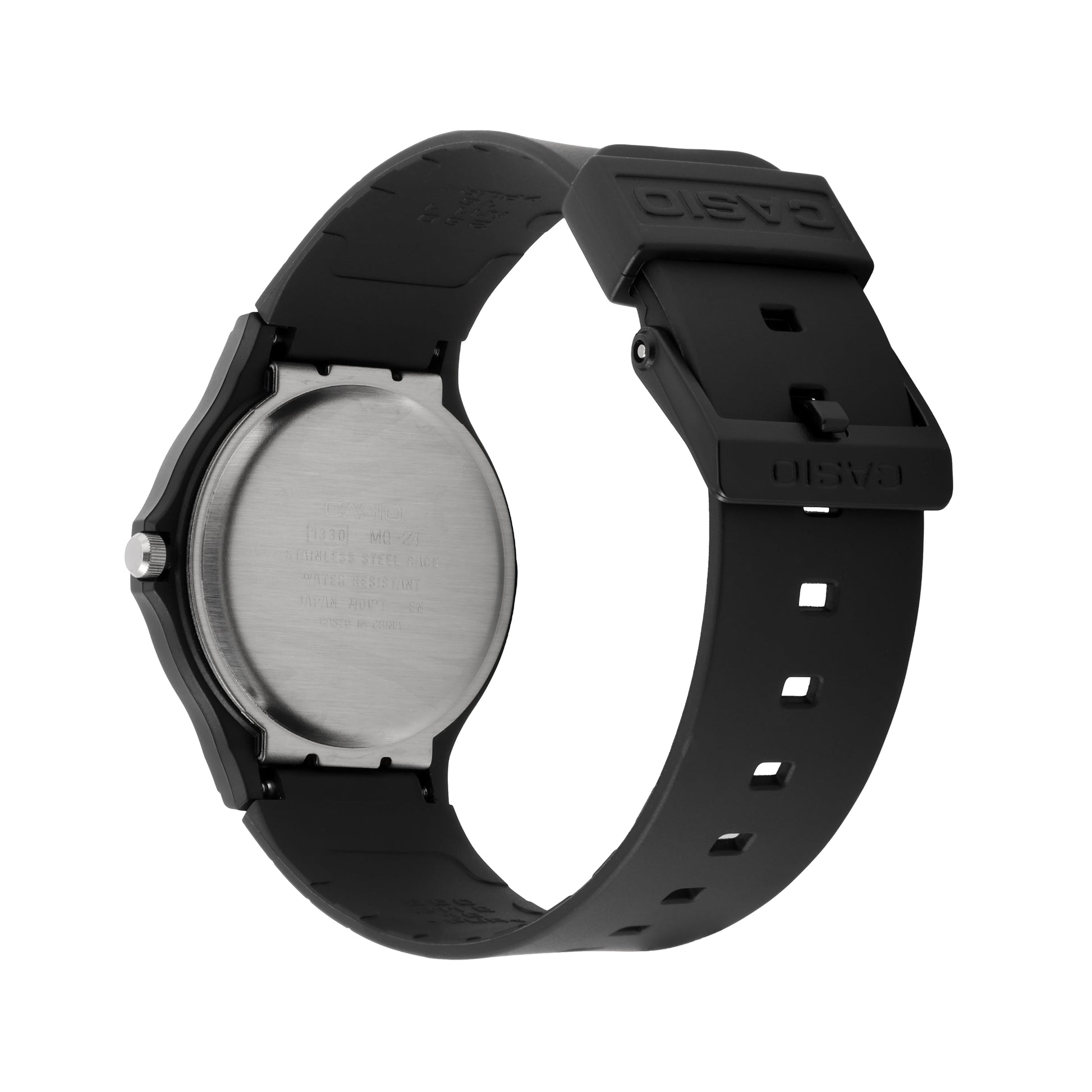 CASIO Female YOUTH Japan / South Korea Fashion Sports Black Analog MQ-24-7ELDF