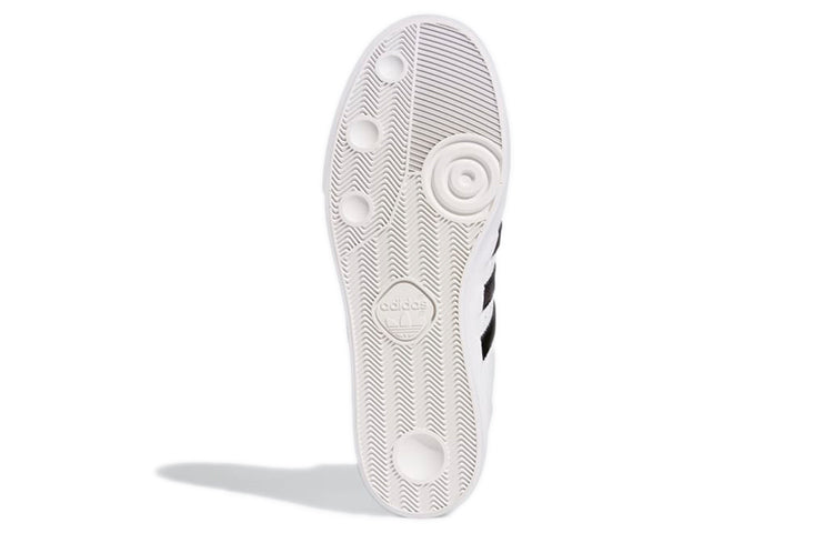 adidas originals Basket Profi Cozy Wear-Resistant Skate Shoes White Black Unisex 'White Black' GZ8552