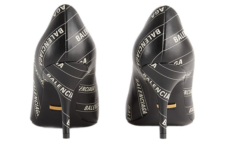 (WMNS) Balenciaga x Gucci The Hacker Project Knife Pumps 'Black' 680760-ULR00-1146