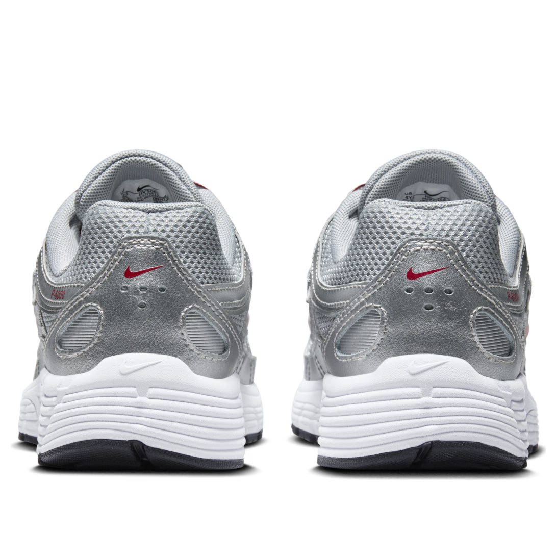 (GS) Nike P-6000 'Metalic Silver Cool Red' HV5064-002
