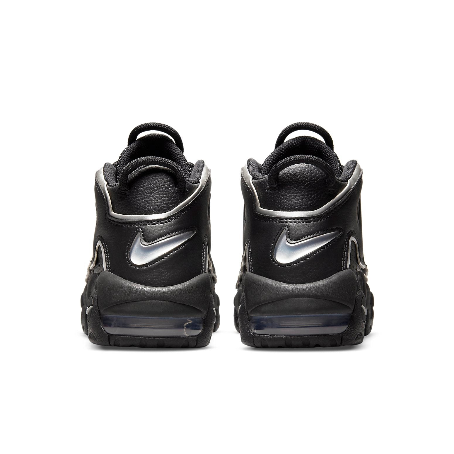 (WMNS) Nike Air More Uptempo 'Black Metallic Silver' DQ0839-001
