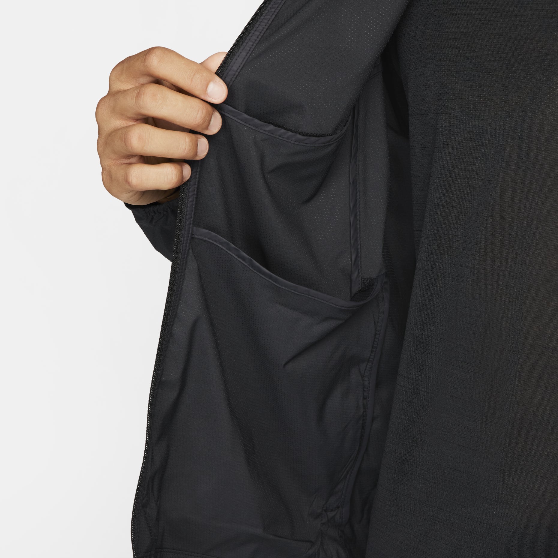 Nike AS Men's NK RPL UV WINDRNNER JKT Jacket Black CZ9071-010