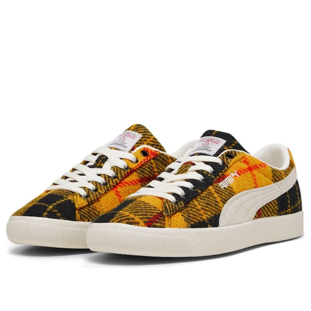 PUMA x Harris Tweed Suede Vintage 'Tartan Yellow' 393219-02