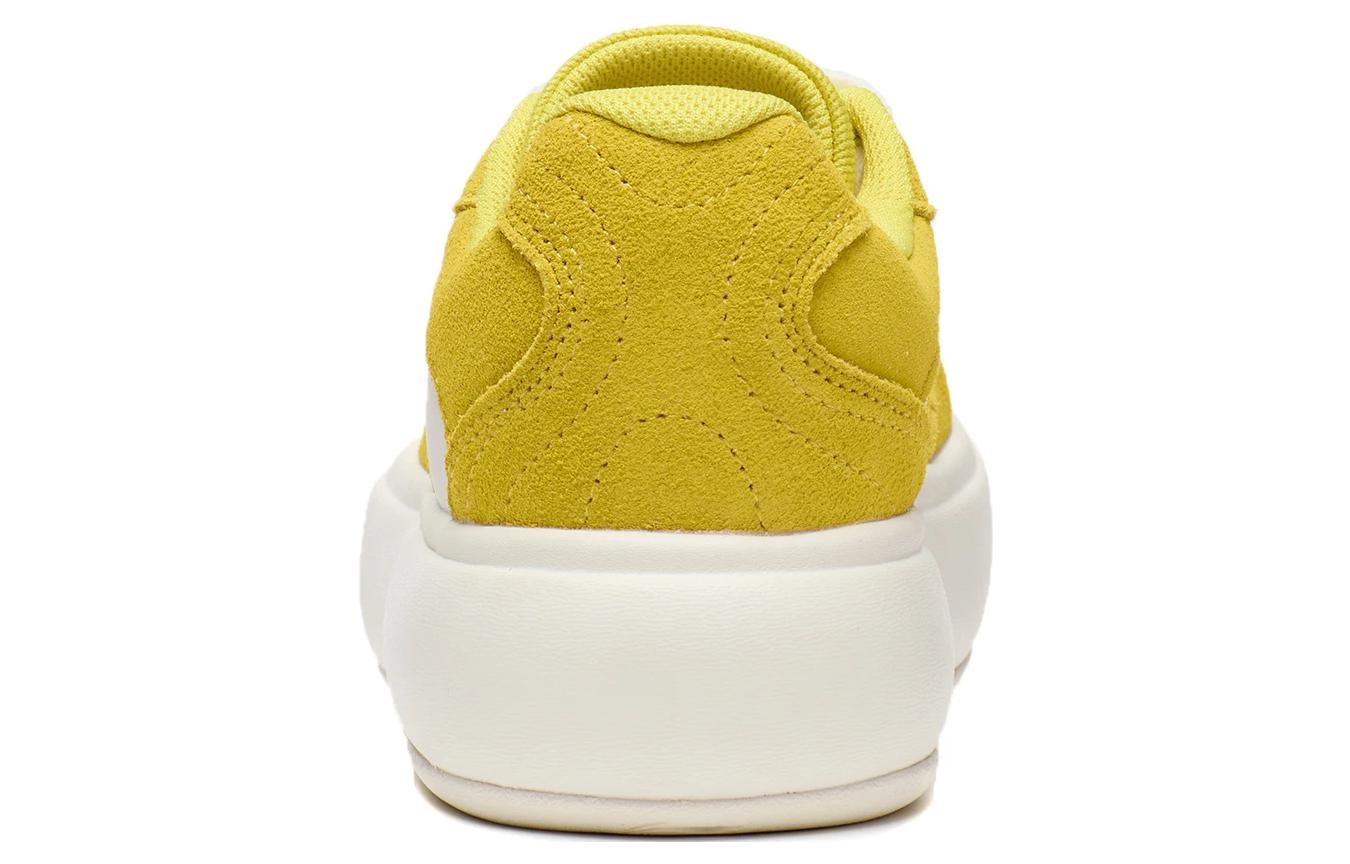 (WMNS) Li-Ning Platform Skate Shoes 'Yellow White' AZGT026-3