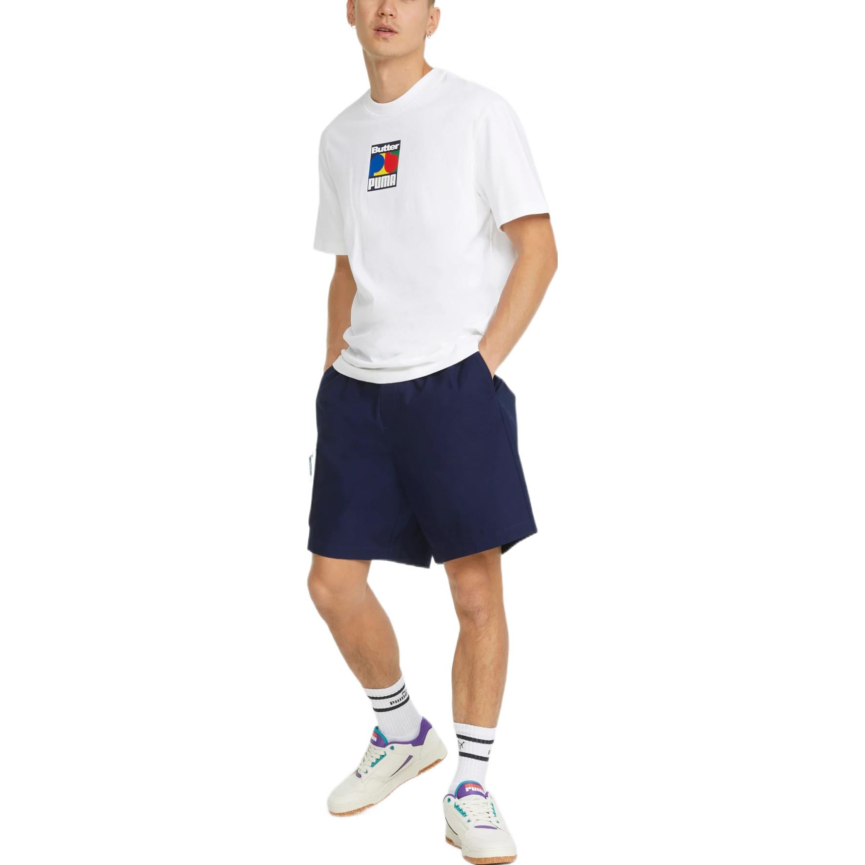 PUMA X Butter Goods Rip Stop Cargo Short 'Navy' 534062-84