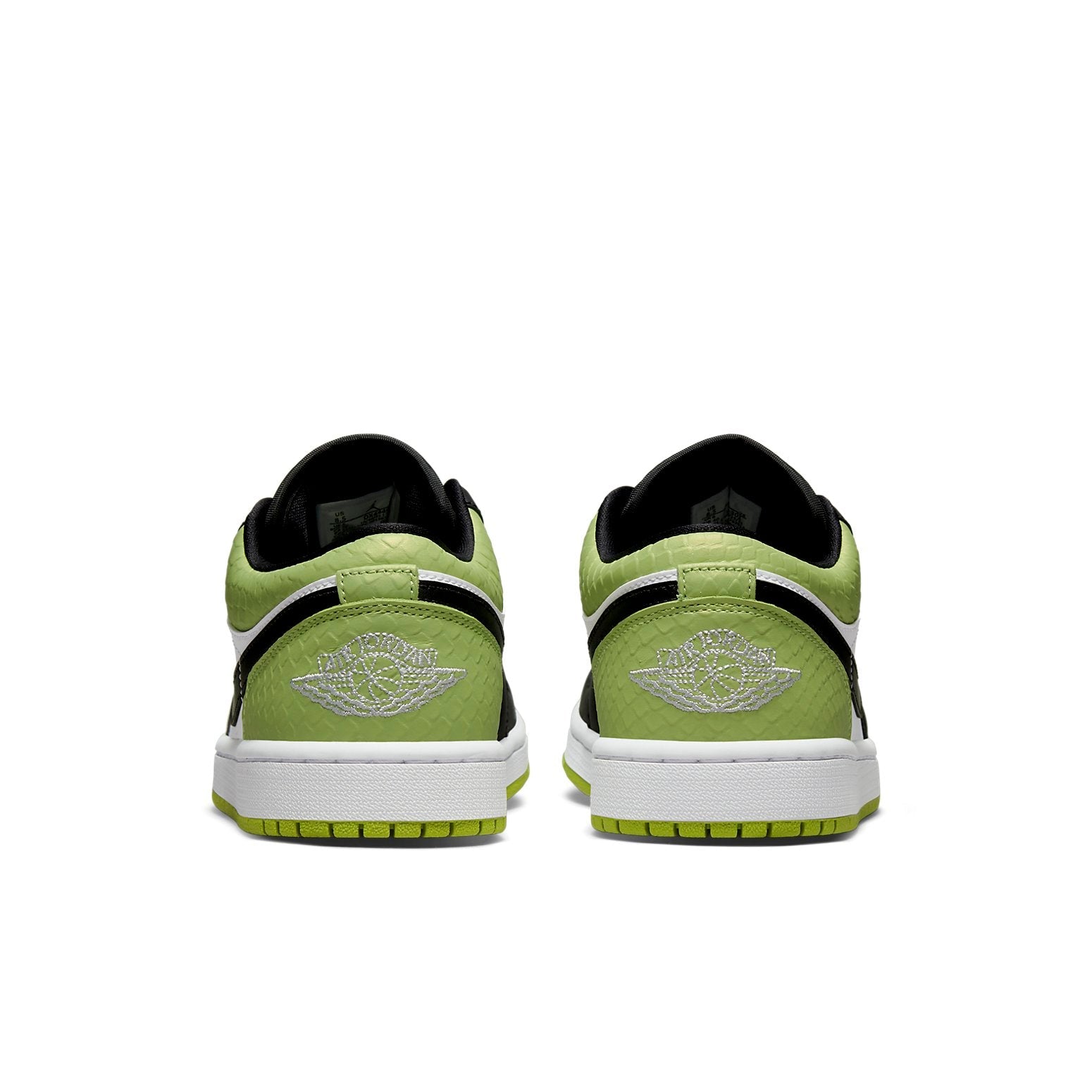 (WMNS) Air Jordan 1 Low SE 'Vivid Green Snakeskin' DX4446-301