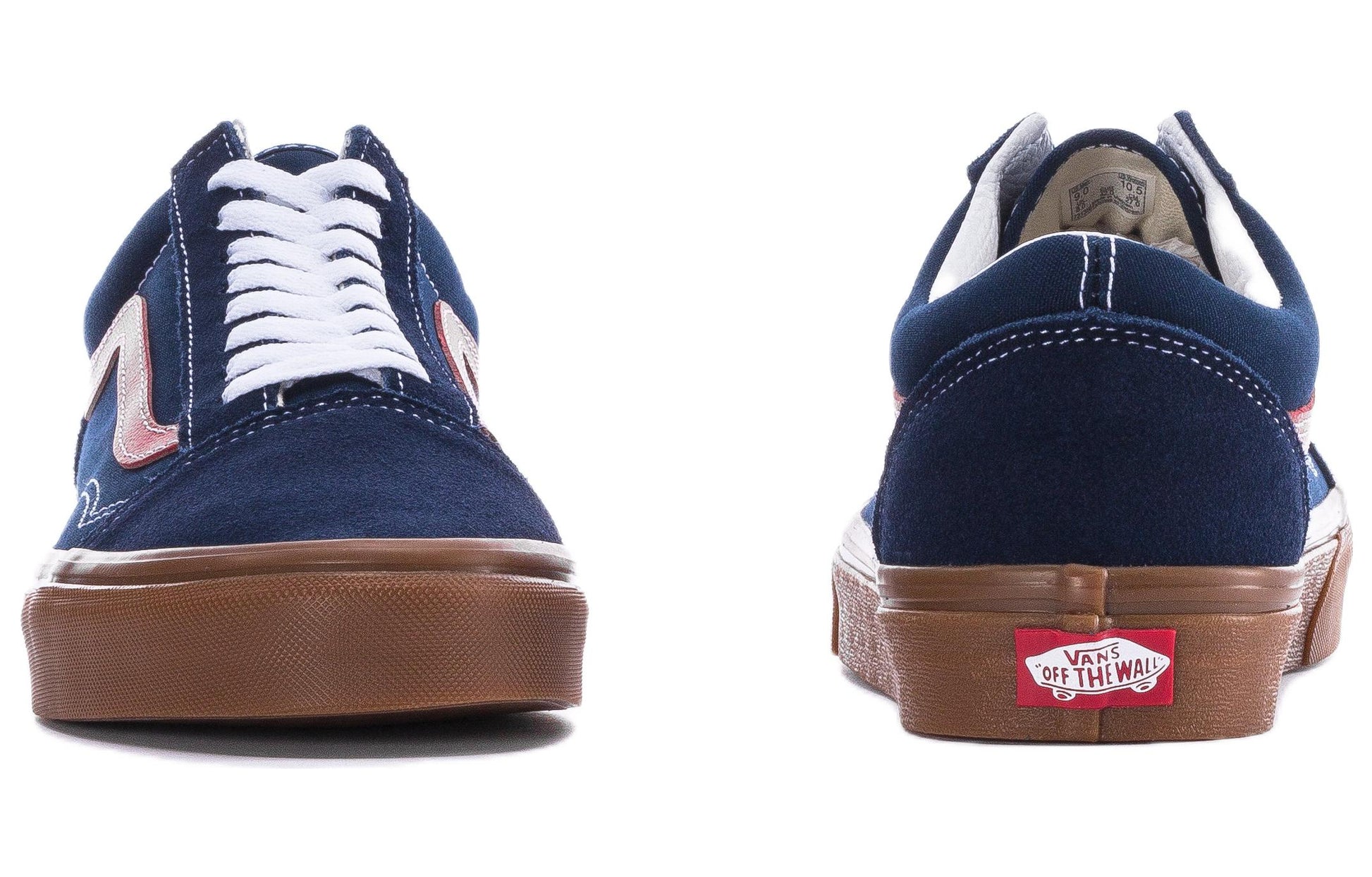 Vans Old Skool Shoes 'Dress Blues Chili Pepper Gum' VN0A5KRFB09