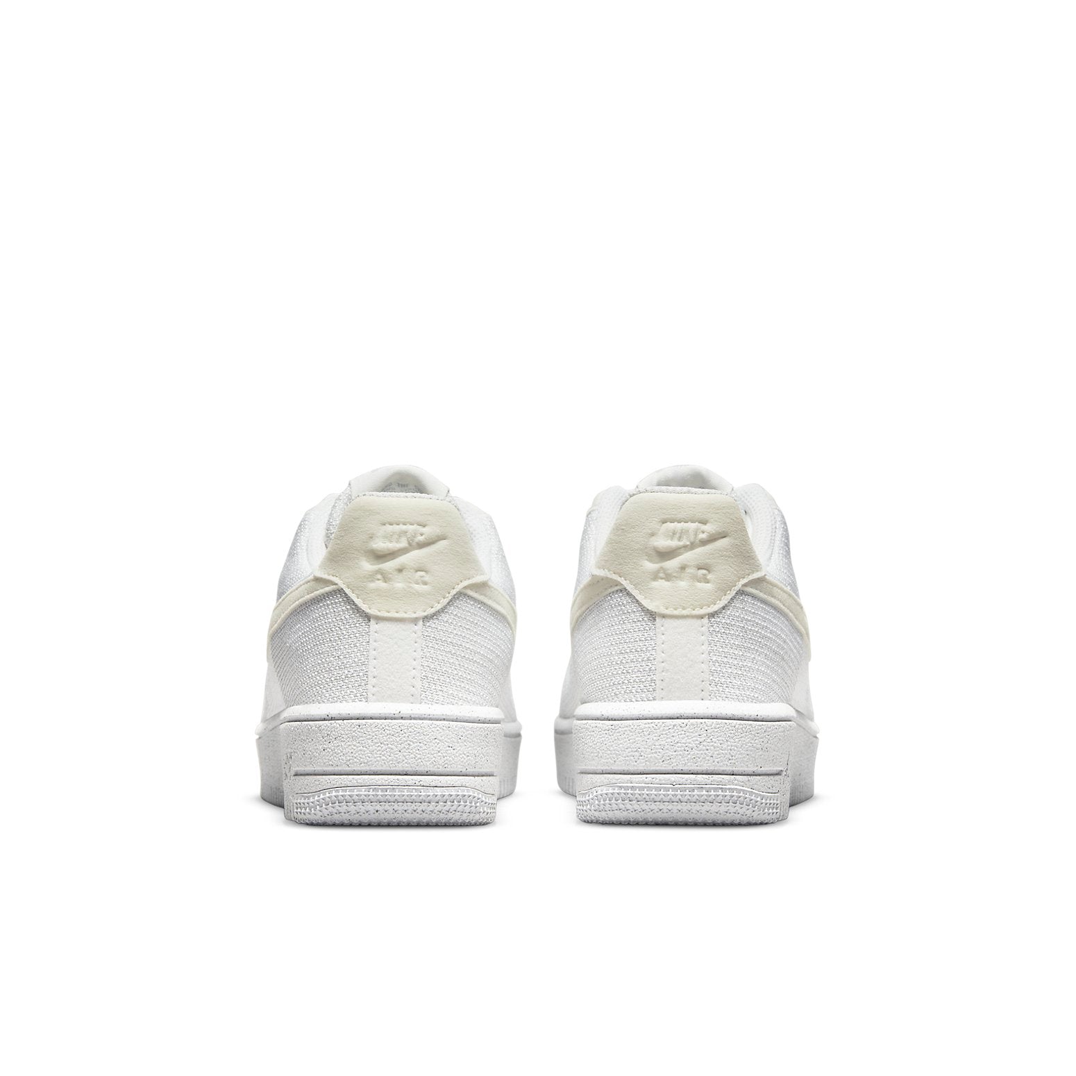 (GS) Nike Air Force 1 Crater Flyknit 'White Wolf Grey' DH3375-100