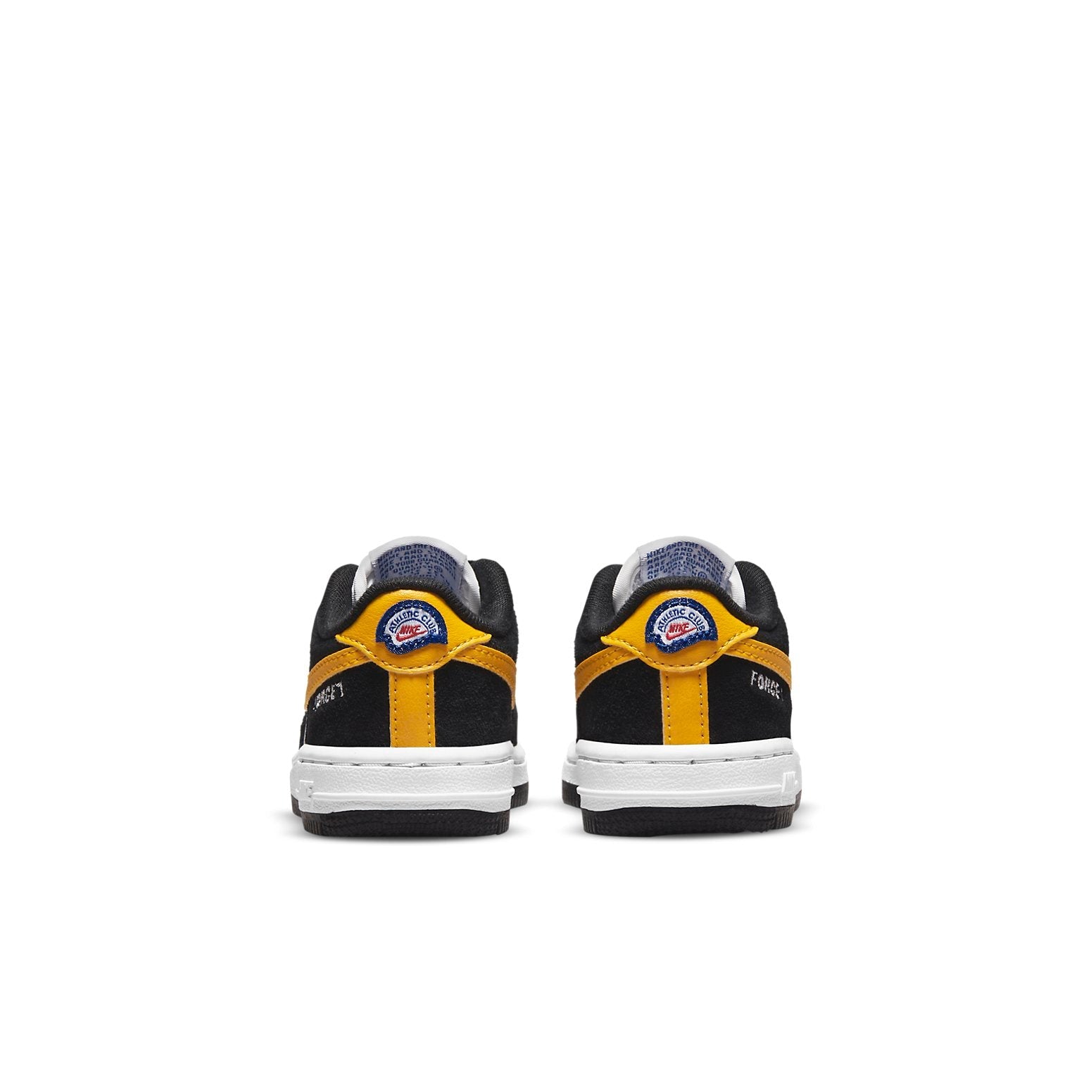 (TD) Nike Force 1 LV8 'Black White Dark Sulfur' DH9787-002