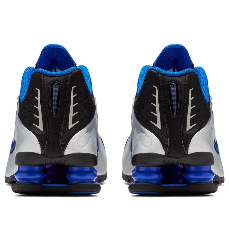(GS) Nike Shox R4 'Metallic Silver Racer Blue' BQ4000-002