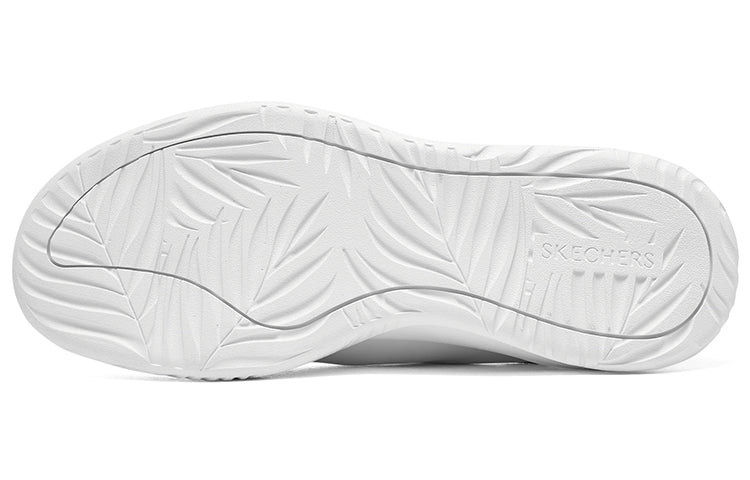 (WMNS) Skechers Sport Denali Shoes 'White Navy' 185020-WNV