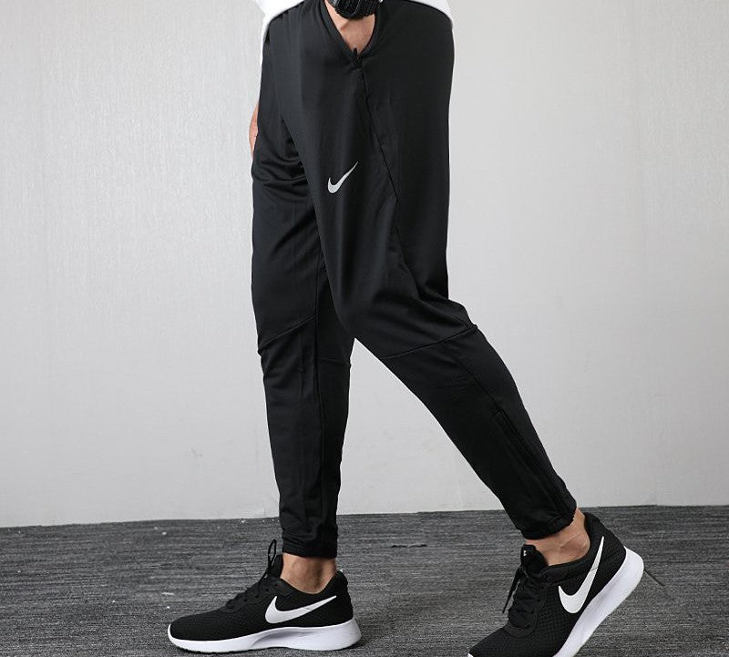 Nike Dri-fit Breathable Small Knit Sports Long Pants Black BV4818-010