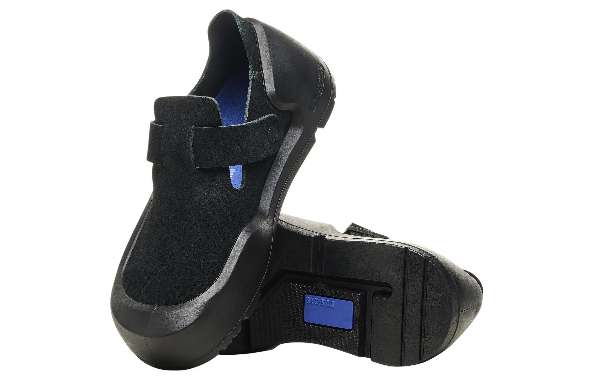 Birkenstock Reykjavik Nubuk Leather Shoes 'Black' 1027471