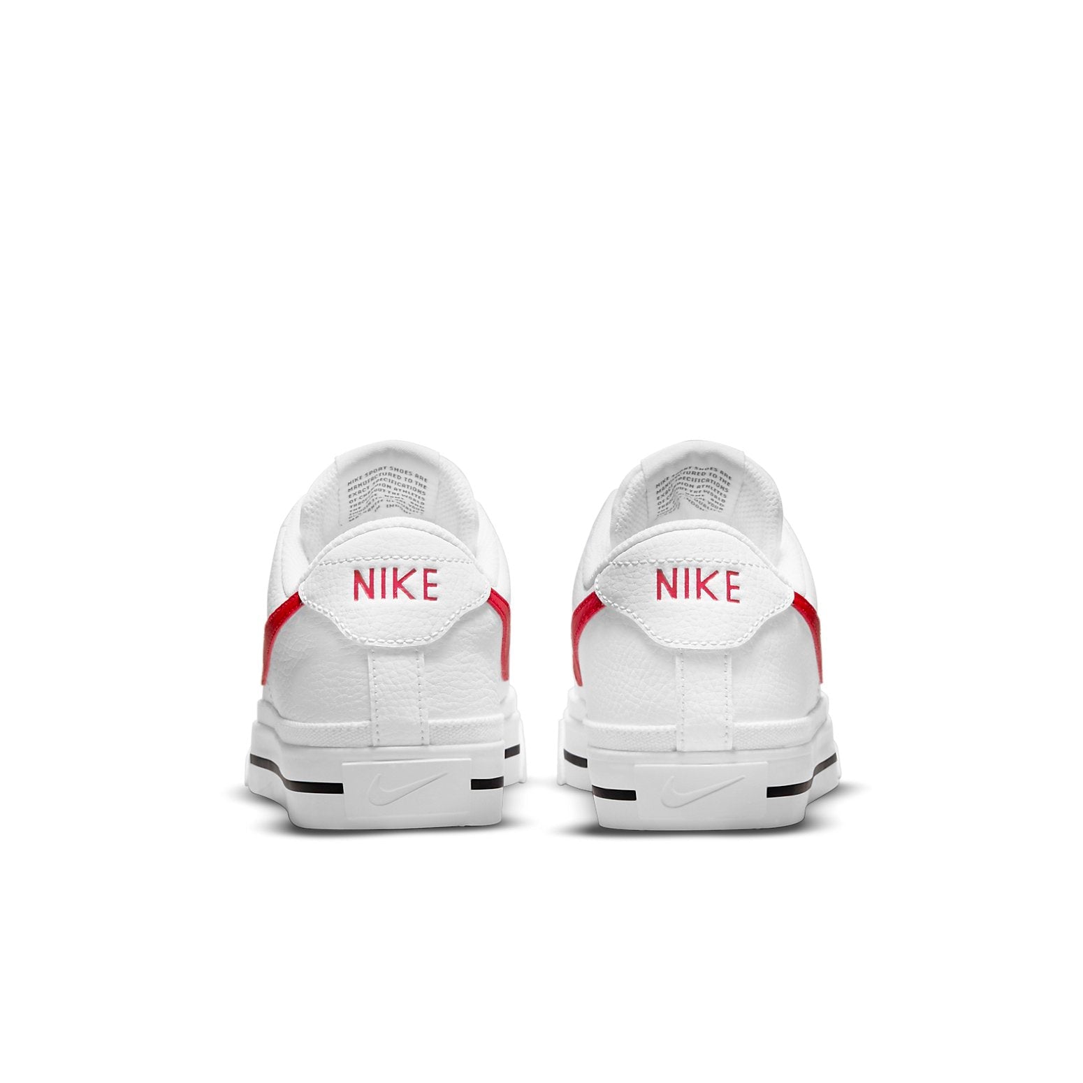 (WMNS) Nike Court Legacy 'White University Red' CU4149-106