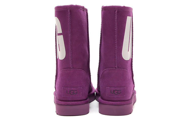 (WMNS) UGG Classic Short 2 Chopd 'Purple' 1129231-PLSK