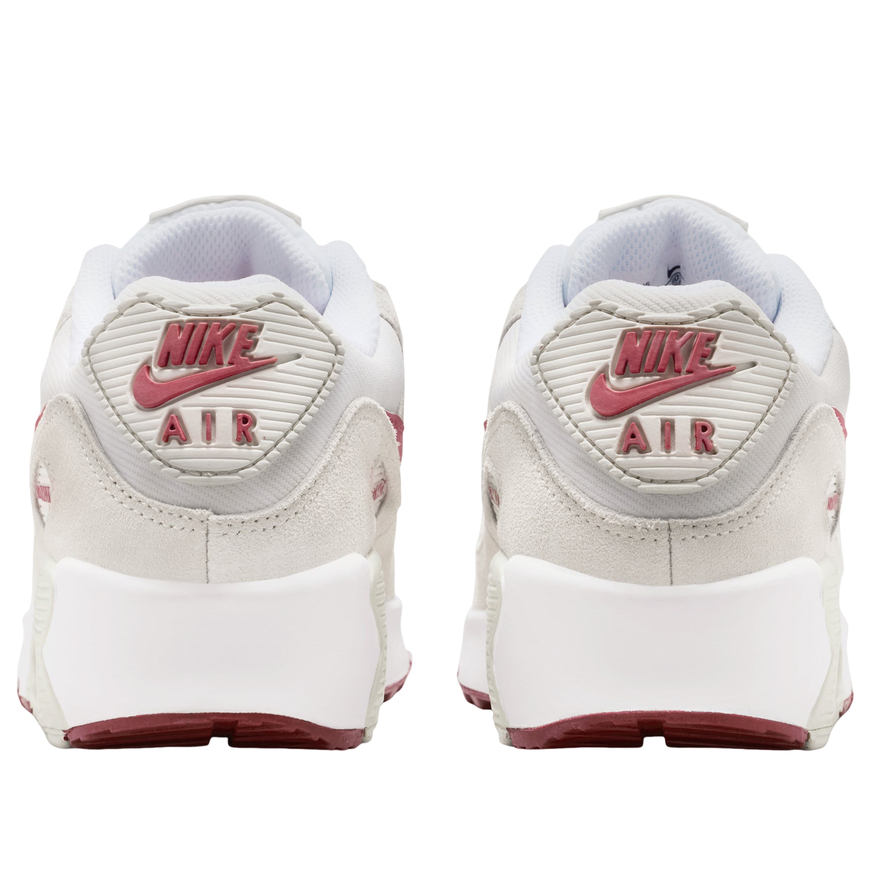 (GS) Nike Air Max 90 SE 'White Light Bone Crimson' II0742-100