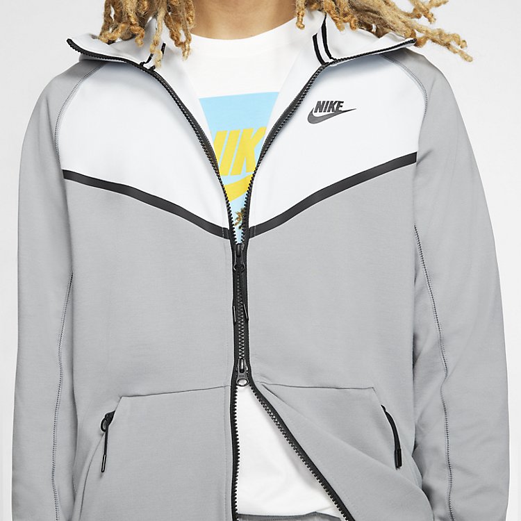 Nike Sportswear Tech Full-Zip Hoodie 'Vast Grey' CJ4277-073