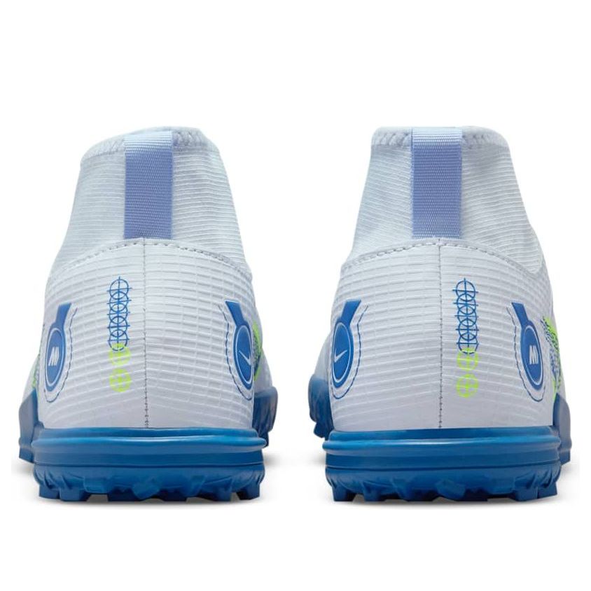 (GS) Nike Mercurial Superfly 8 Academy TF 'Football Grey Dark Marina Blue' DJ2864-054