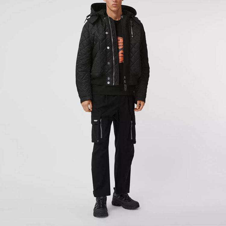 Burberry SS21 Detachable Jacket Male Black 80382801