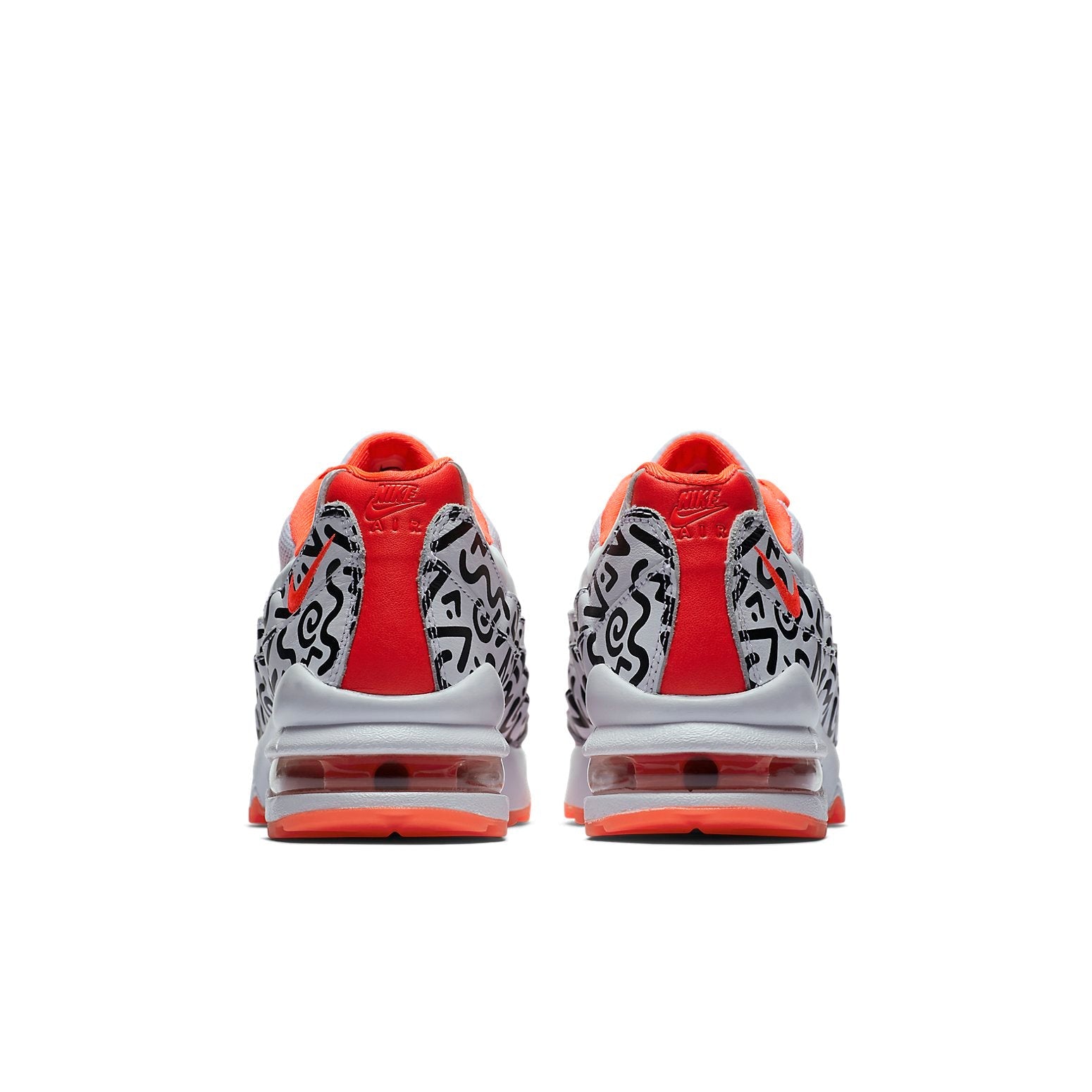 (GS) Nike Air Max 95 'White Black Crimson' AH3808-100