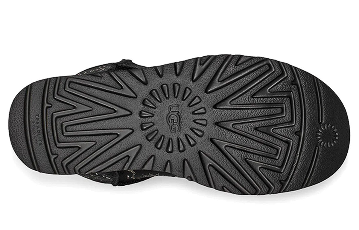 (WMNS) UGG Classic Zodiac Snow Boots Black 1112517-BLK