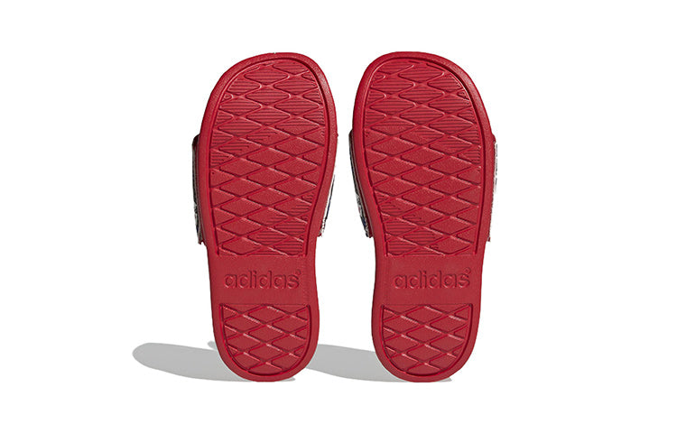 (GS) adidas Adilette Comfort Slide x Disney 'Spider-Man Checkerboard' HP7758