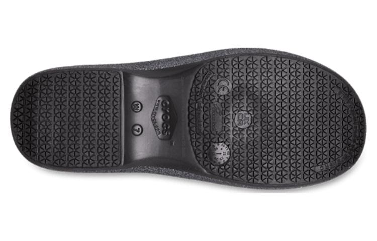 (WMNS) Crocs Neria Pro Li Literide Work Clogs 'Silver Grey' 209219