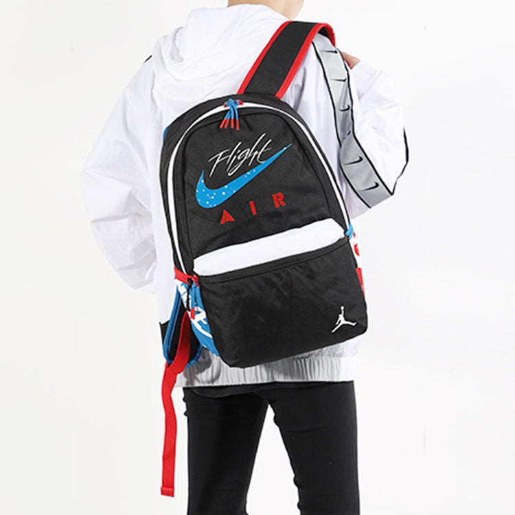 Air Jordan Jumpman What The AJ4 Backpack 'Black Blue Red' 9A0377-023
