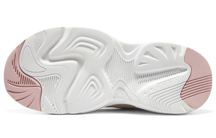 (GS) Skechers Chunky Shoes 'Beige Pink Yellow' 319009L-WLPK