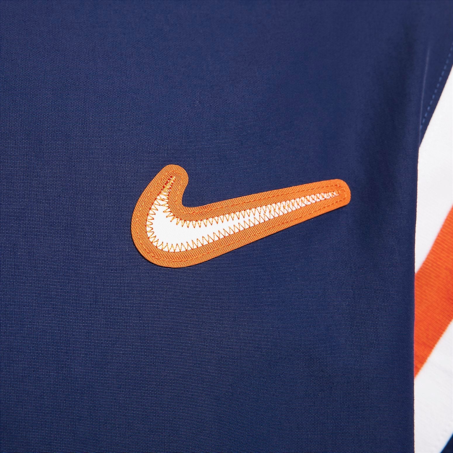 Nike Authentics Woven Lined 1/2-Zip Hoodie 'Blue' FD5918-410