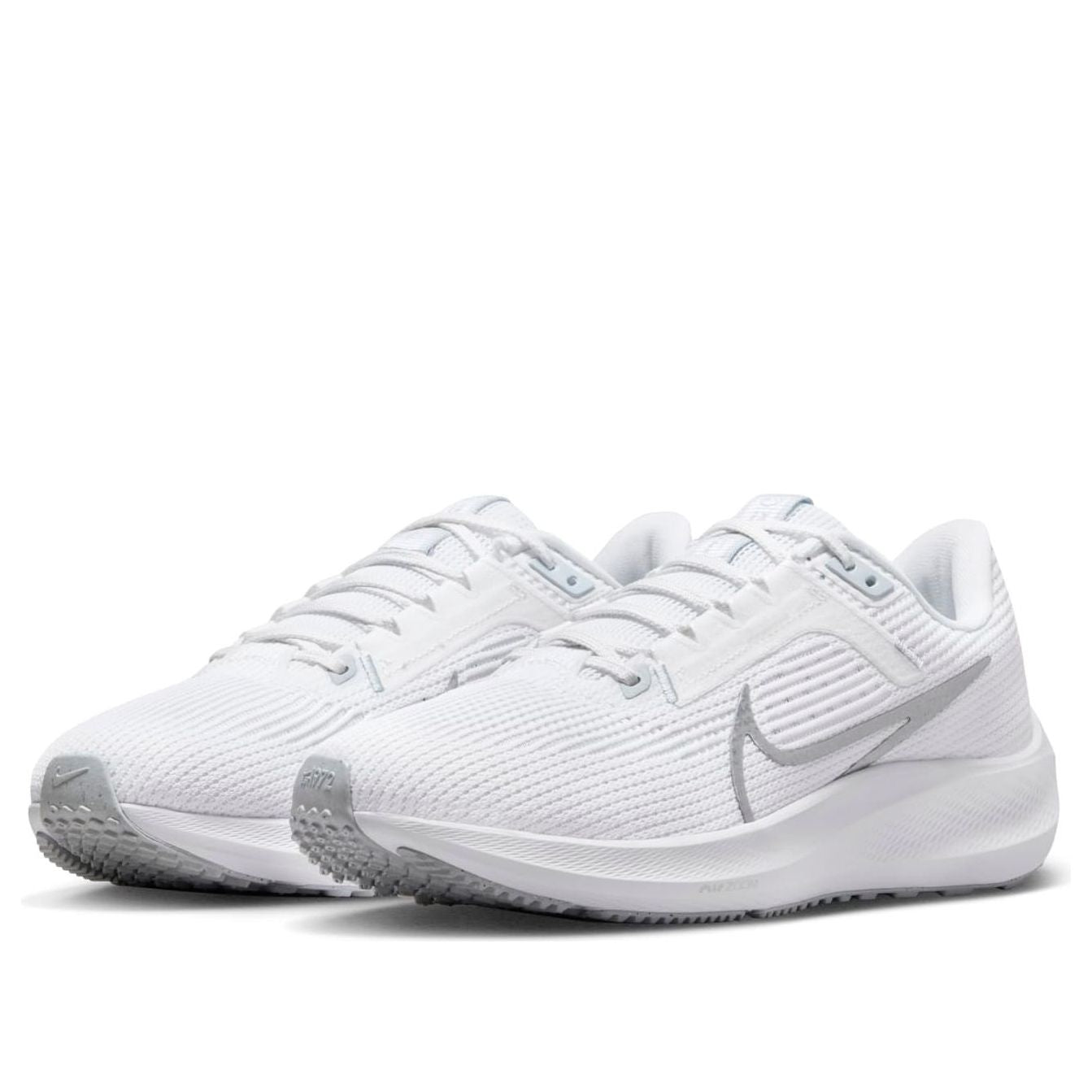 (WMNS) Nike Air Zoom Pegasus 40 'White Metallic Silver' DV3854-101