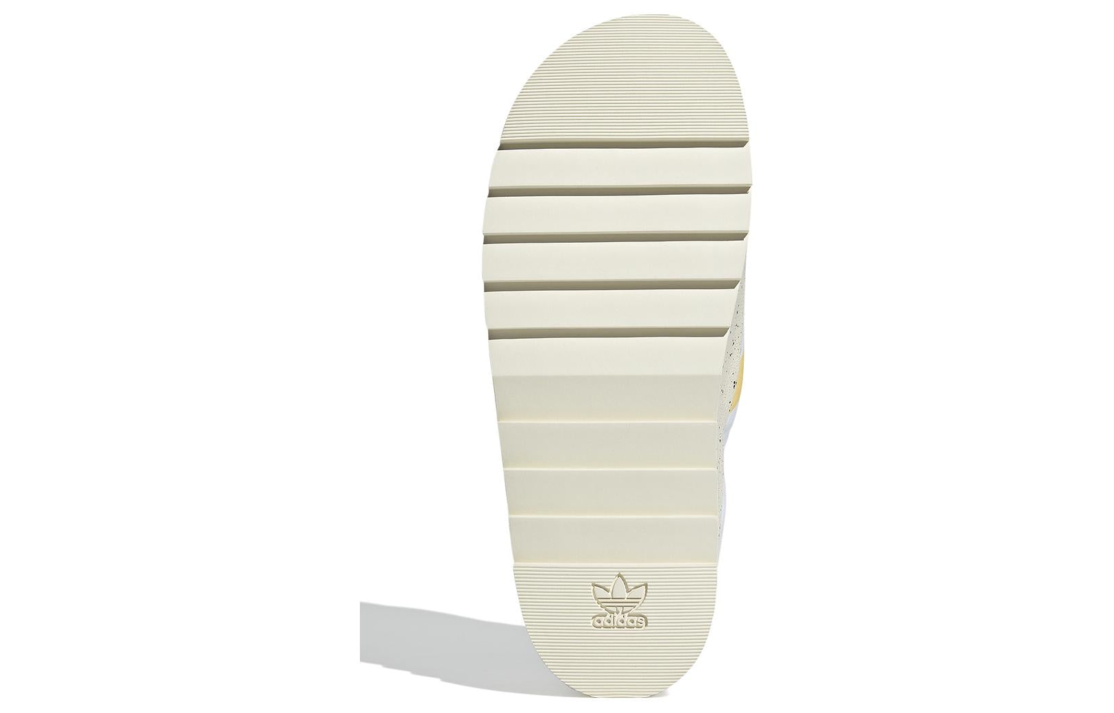 adidas Puffylette 'White Yellow' IF4326