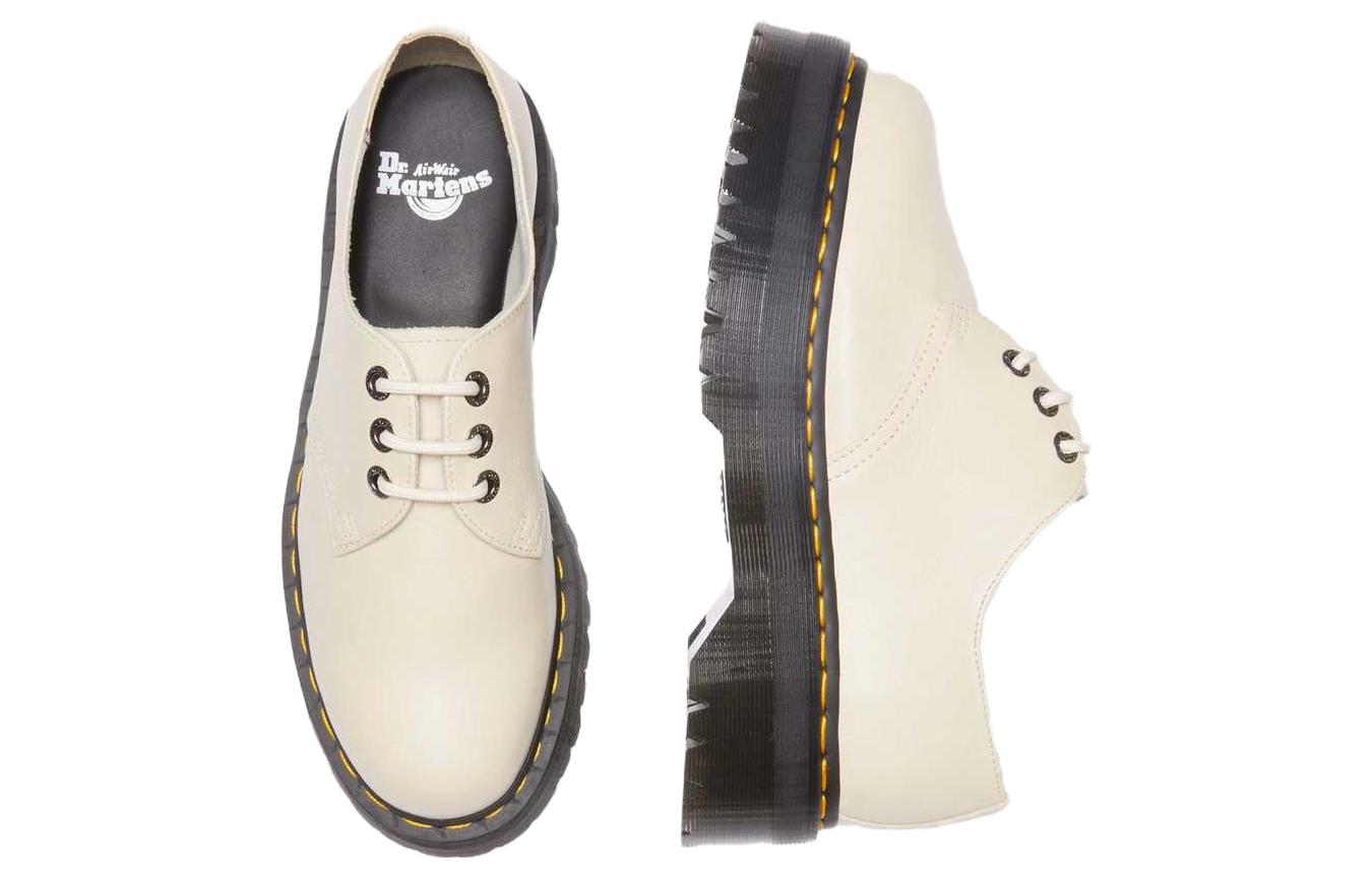 Dr. Martens 1461 II Pisa Leather Platform Shoes 'Parchment Beige' 30612292