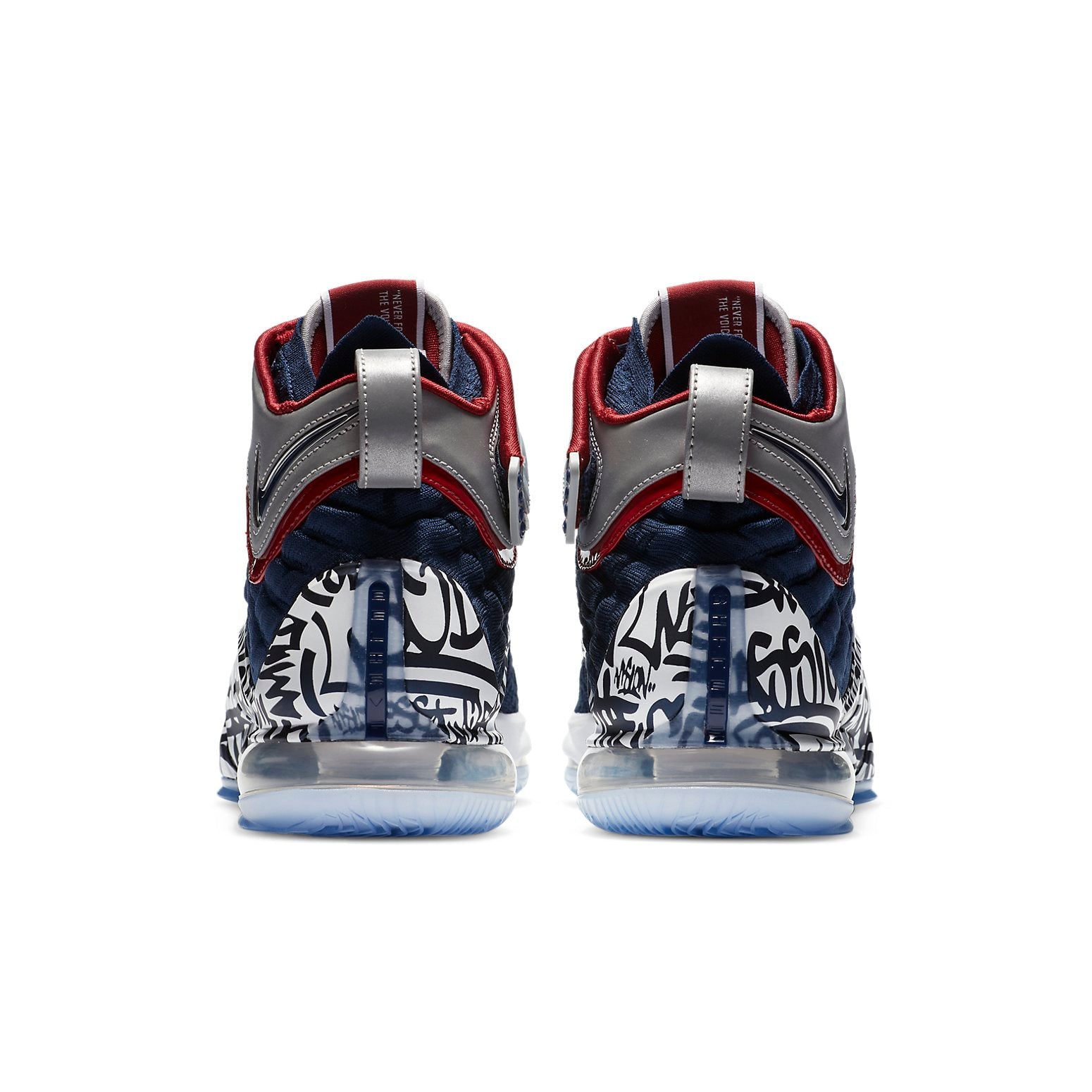 Nike LeBron 17 'LeBron 4 Cold Blue Graffiti' CT6047-400
