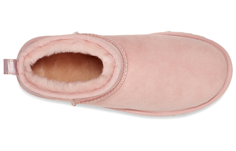 (WMNS) UGG Classic Ultra Mini Metallic 'Pink' 1119484-PCD