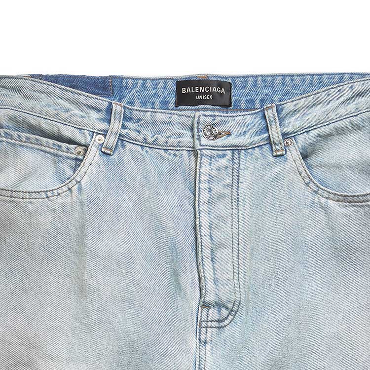 Balenciaga Baggy Pants 'Blue' 745213TDW144016