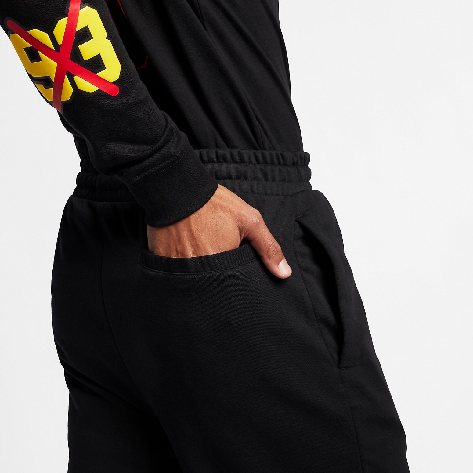 Air Jordan Jumpman Air Lightweight Sweatpants 'Black' AR0032-010